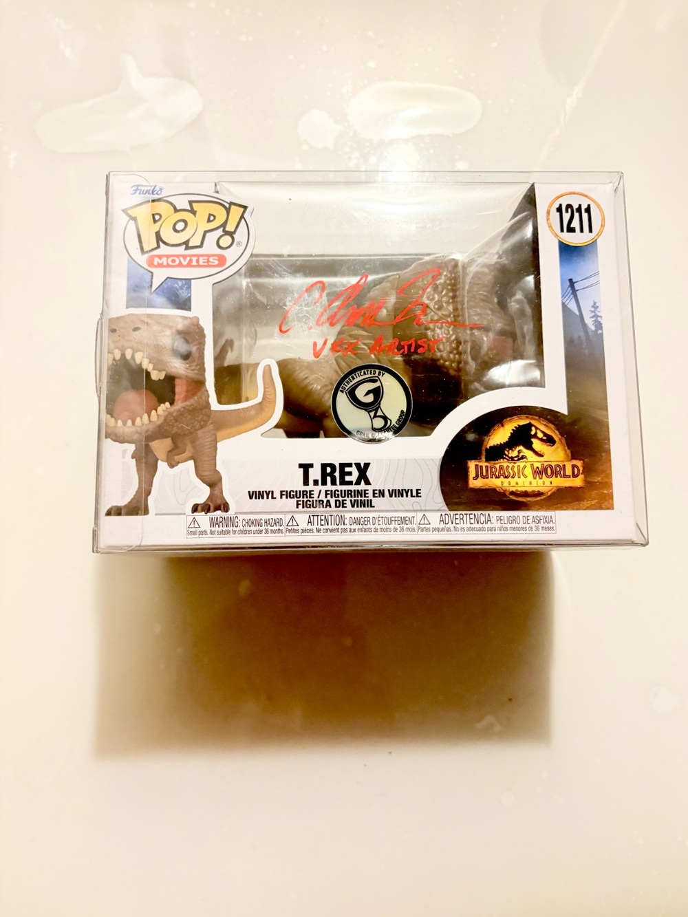 Funko Pop! Movies Jurassic World T. Rex Vinyl Figure - Brown